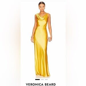 Veronica Beard Yellow Maxi Dress